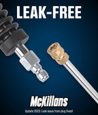 McKillans® Car Pressure Washer Extension Wand - Power Washer Wand Extension for Car Wash - Short Pressure Washer Wand Replacement - Pressure Washer Accessories & Attachments - 1/4” Quick Connect Plug