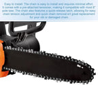 2PCS 8'' Polesaw Chain for Black & Decker LPP120 LPP120B NPP2018 Pole Saw WORX WG310 Pole saw, 8 inch Replacement Chain for Black & Decker CCS818 and More -3/8" -.043" - 34 DL