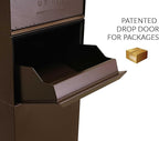 dVault® Full Service Vault DVCS0015 Secure Curbside Mailbox/Package Drop with Locking Letterbox (Copper Vein)