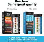 Water Hardness Test Kit - Quick and Accurate Water Hardness Test Strips - Hard Water Test Kit with eBook - Ultimate Test Kit for Water Hardness - 150 Water Softener Test Strips by JNW Direct