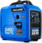 3450-Watt Portable Inverter Generator for Home Use, 1.6Gallon Large Fuel Tank Up to 8.3 Hours Use, 120V Gas Powered Generator Super Quiet - EPA Compliant