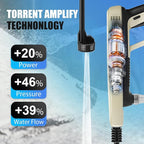 Cordless Pressure Washer, Portable Power Washer, 4.0Ah Battery Powered with Dual Water Source, 6-in-1 Nozzle, 16ft Detachable Hose, Efficient and Long-Lasting, Designed for Light-Duty Tasks