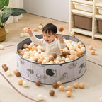 TRENDPLAY Plastic Balls for Ball Pits 2.2 Inch, Pack of 50 100 200 500 Hollow Balls, Perfect for Toddler Baby Pools,Party,Festival Decoration