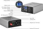 Pure sine Wave Inverter DC 12V Input and AC 110V Output with LCD Display, USB Output Port, Type-C Output Port (400W)