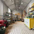 10x8FT Outdoor Metal Storage Shed with Window & Pent Roof – Heavy-Duty Steel Garden Shed, Secure Hinged Door, Weatherproof for Tools, Bikes & Lawn Equipment