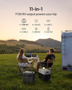 BLUETTI AC200L Solar Generator with 350W Solar Panel (Ships Separately), 2048Wh LFP Battery Backup w/ 4 2400W AC Outlets (3600W Power Lifting), Portable Power Station for Camping, Home Use, Emergency