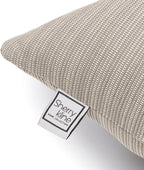 Ottomanson Sherry Kline Island Breeze Indoor/Outdoor Square Filled Pillow Sand 18"x 18" Set of 2