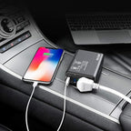 BESTEK 150W Power Inverter DC 12V to 110V AC Converter 4.2A Dual USB Car Adapter, Thinner Design with ETL Listed, Grey/Black