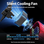 300Watt Pure Sine Wave Power Inverter for Car with PD30W Type C and QC 3.0 USB Car Converter Adapter with Dual USB Ports for Smartphones Laptops Tablets Starlink