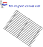 Grill Grates Flavorizer Bars Grill Parts for Weber Spirit 2 Spirit II E-310, E-320, S-310, S-320, 7636 7638 7639 GS4 Spirit 300 Series, 17” Porcelain Steel BBQ Grid Replacement Accessories