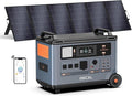 OSCAL 6000W Solar Generator With 500W Solar Panel,120V/240V Split Phase Voltage Portable Power Station PowerMax 6000, 4 * 6000w AC Output (9000W Surge),2400W MPPT Solar for Emergency 08