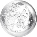 uxcell 60mm/2.4" Crystal Sphere Ball Bubble Glass Solid Decorative Sphere Crystal Ball Prop Ornament for Feng Shui Divination Fortune Telling Tabletop Fountain Decoration, Clear