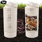 Inground Farm Composter, Outdoor Farm Compost Bin for Reducing Kitchen Food Waste, Raised Garden Beds and Yards, 12 x 6 x 6 inches, Sustainable Gardening Tool Worm Composter (1)