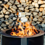 Breeo Smokeless Fire Pit (X Series 19, Corten Steel) | 22.1 inch Smokeless Fire Pit for Outside | 47 Pounds | Ideal for Families | Compatible with Wide Range of Breeo Accessories
