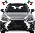 Mexico Car Flag Mexican Pride 2x Small Flag Bandera Mexicana para Carro | MandaFacil | Pair