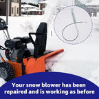 06900438 Upper Traction Replace Auger Cable Compatible with SNO-Tek 24 28 Ariens Compact 20 24 120V, ST24LE Snow Blower