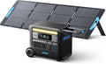 Anker SOLIX F2000 Portable Power Station, PowerHouse 767, 2048Wh GaNPrime Solar Generator with 200W Solar Panel, LiFePO4 Batteries, 4 AC Outlets Up to 2400W for Home, Power Outage, Outdoor Camping