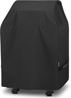 Unicook 2 Burner Grill Cover 32 Inch, Outdoor Small BBQ Cover with Side Handles and Straps, Heavy Duty Waterproof, Compatible for Weber Char-Broil Nexgrill Gas Grills with Collapsed Side Tables