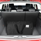 4 Pcs 24 Gallon Large Moving Bags with Zipper and Handles Foldable Storage Duffle Bags Heavy Duty Extra Large Totes for College Dorm Travel Clothes Blankets Bedding Moving (Black)