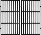 GasSaf 17.5 Grill Grates for Weber 7637 Spirit 200 E210 E220 S210 S220, GS4 Spirit II E-210 (Front-Knob), Cooking Grates Replacement Parts for Weber 2 Burner Gas Grills, 17.5 x 10.2 Cast Iron, 2-Pack