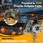 MOTOALL Carburetor for 951-12705 951-10974 MTD Yard Snow Blower Troy for 165-SU 165-SUB 165-SUB-11 265-SU 265-SU-11 365-SUA 365-SUB 524SWE 524WE 2X 524SWE 524WE 24HP