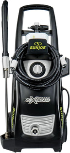 Sun Joe Electric Pressure Power Washer w/ 4 Nozzles & Foam Cannon, 2200 PSI (PWMA Certified), 1.1 GPM, 14.9-Amp Motor - Heavy-Duty Cleaning Machine for Patios, Decks, & Sidewalks, SPX3000-XT XTREAM