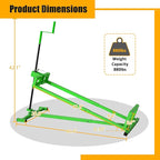Riding Lawn Mower Lift Jack Lawn Mower Jack Lift with 880 Lbs Weight Capacity Telescopic Maintenance Jack for Lawn mowers and Garden Tractors Green