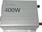 Pure sine Wave Inverter DC 12V Input and AC 110V Output with LCD Display, USB Output Port, Type-C Output Port (400W)