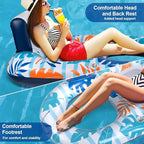 OOOPSIUN Inflatable Pool Floats Lounger Adult - Water Swimming Pool Float Lounge Raft for Pool Party Supplies/Beach/Lake/Tanning Floats