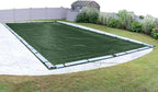 Robelle 20 x 45 ft Professional Green Winter Pool Cover for Inground Pools, 5 ft Overlap (25 x 50 ft Cover Size), Solid 12 x 12 Scrim, 3.7 oz/yd2, 15-Year Warranty, Style: 372045RA