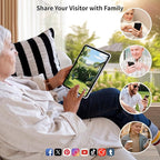 Bird Feeder with Camera,AI Identify Birds Species,Smart Birds Camera with Solar Powered,Auto Record FHD Feather Visitor Video in Backyard,Patio,Instant Notifications,Ideal Gifts for Bird Lovers