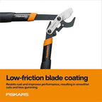 Fiskars 18-Inch Loppers for Tree Trimming, Heavy Duty, Sharp Bypass Steel Blade Tree Branch Cutter up to 1.5-Inch Diameter Cut Capacity, PowerGear2 Technology Multiplies Power, Hand Loppers