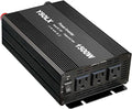 YSOLX 1500W Power Inverter 12V to 110V，Dc to Ac Inverter 3 AC Outlets，1500 Watt Inverter for Hurricanes, Power Outages，RV, Camping