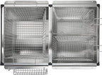 Barton 148,000 BTU High-Pressure Triple Basket Deep Fryer Dual Burner Propane LPG Fish Cooker Fry Basket Fryer Outdoor Catering, Events, Camping