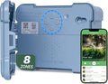 ImoLaza Outdoor Smart Sprinkler Controller, 8-Zone WiFi Irrigation Controller with Hyper-Local Weather, App Remote Control, Works w/ Alexa, Auto Watering, Rain/Freeze/Wind Skip, Smart Fault Detection
