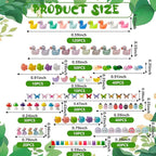 420 Pcs Mini Resin Animals 12 Styles Resin Animals Figurines Bulk for Fairy Garden Miniature Dollhouse Accessories Hide Crafts Decor