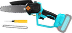 Mini Chainsaw for Dewalt 20V MAX Battery, 6-Inch Brushless Cordless Pruning Chainsaw, Security Lock, Battery Powered for Wood Cutting Tree Trimming Camping(No Battery)