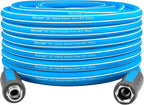 Fevone Garden Hose 80 ft., Lightweight Hybrid Water Hose, Flexible and Durable, Leak-Free Connections
