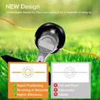 Quintillus 5-Pack 095 Trimmer Line Heavy Duty, Weed Wacker String for Gas and Electric Grass Trimmer and Brushcutters, Pre-Cut Dual Color 3-Section Fast-Positioning Twisted Trimmer Line 14FT