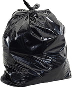Aluf Plastics T-Tough Roll Pack Low Density Repro Blend Star Seal Coreless Rolls Bag, 33 Gallon Capacity, 39" Length x 33" Width, H Strength, Black (Pack of 100)