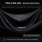 Snow Blower Cover 600D Heavy-Duty Waterproof Oxford FabricTear-Resistant for Outdoor Snow Thrower Cover Universal for EGO,Troy Bilt, Snow Joe,Protection with Storage Bag