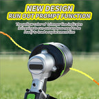 4 Pack String Trimmer Line Compatible with Ego String Trimmer 0.095" 56FT Weed Eater String Pre-Cut Dual Color Fast-Positioning Triangular Twisted Trimmer Line Universal Fit Weed Wacker String