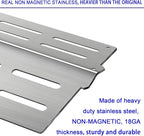 Genesis Grill Parts for Weber 300 Weber 310 Weber 330 Genesis E330 E310 S310 S330 EP330 S320 E320 Grill Parts, 17.5" Flavorizer Bars 7620 Genesis 7528 Grill Grates 7622 Heat Deflector Grill Accessory