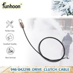 946-04229B Drive Clutch Cable for MTD Craftsman Cub Cadet Yard Machines Yard Man Most 2-Stage Snow Blowers Replaces 746-04229 746-04229B 946-04229