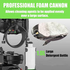 4200PSI Pressure Washer 4.0GPM Gas Power Washer 212CC Gas Powered Washing Machine Commercial High Pressure Washer with 25ft Hose&5 Nozzles for Patio Garden (Dark Black)