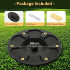 FourShow [Upgrade 6-Blade Disc Compatible with Segway Navimow Robotic Lawnmower H800N, H1500N, H3000N-VF,with 6Pcs Blades