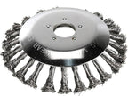 6 inch Steel Wire Trimmer Head Unbreakable Wired Trimmer Blade 2 packs of Adapters - Yard Patio Wire Weed Eater Head with Adapters for Optimal Lawn Mover String Trimmer Head Replacement Contains