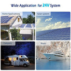 SUNGOLDPOWER 3000W DC 24V Peak 9000W Inverter Charger Pure Sine Wave, AC 120V with 40A Battery AC Charger LCD Display,Low Frequency Inverter, for Home RV Camper