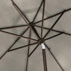EliteShade USA 10-Year-Non-Fading 10Ft Market Umbrella Patio Umbrella Outdoor Table Umbrella with Ventilation, Antique Beige