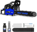 BILT HARD 18 Inch Gas Chainsaw, 46cc 2.4 HP Gas Power Chain Saw with Automatic Oiler, 2-Cycle Engine, Petrol Handheld Gasoline Chainsaws for Wood Cutting